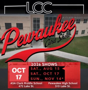 Pewaukee Card Show 2026
